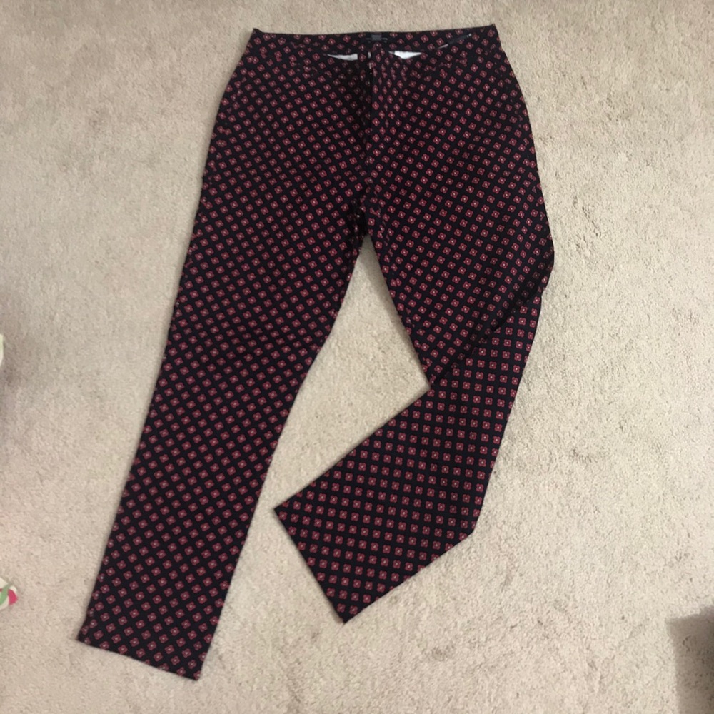 Tommy hilfiger floral straight pants